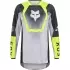 Maillot Cross Fox 180 Collect Gris Jaune