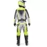 Maillot Cross Fox 180 Collect Gris Jaune