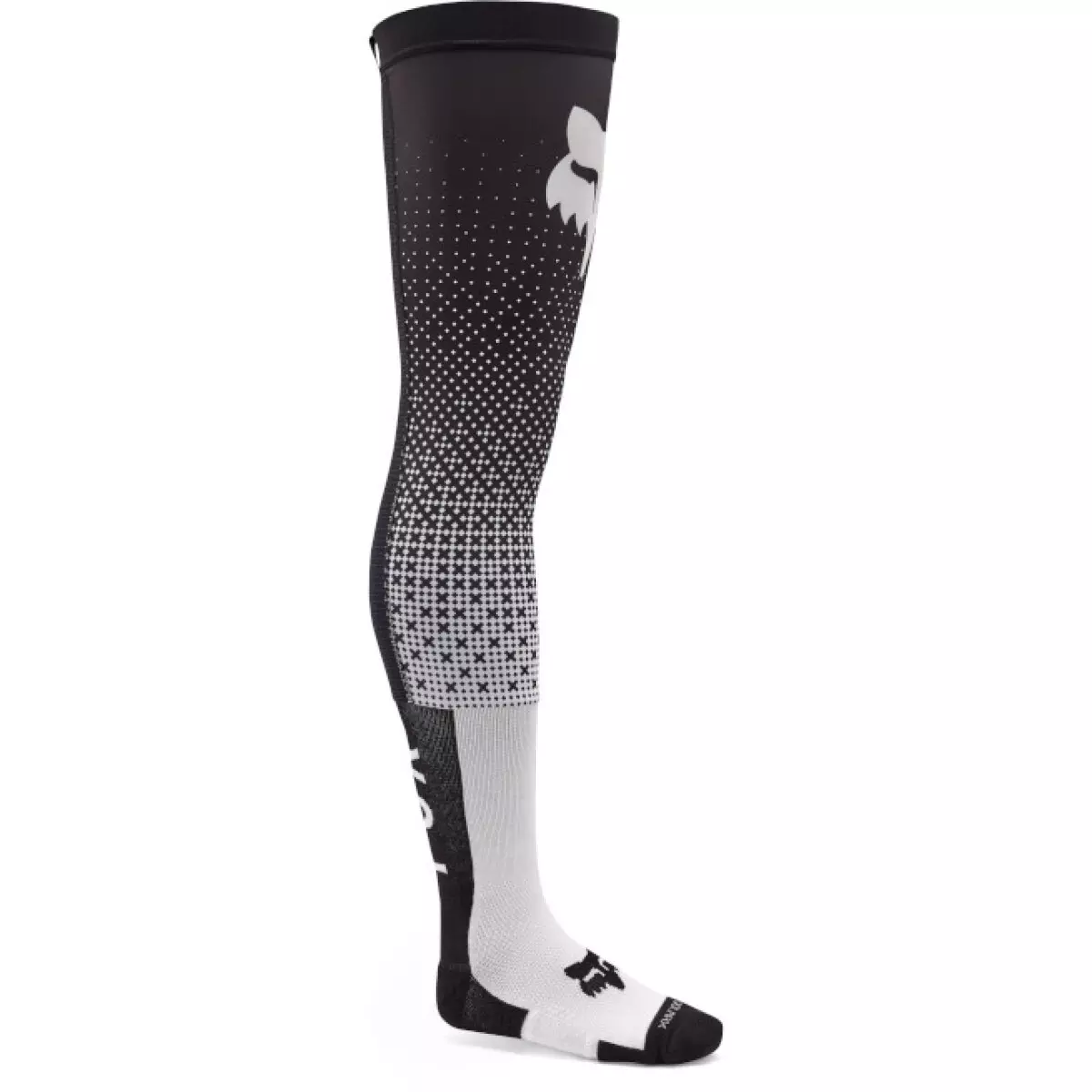 Chaussettes Cross Fox Flexair Fracture Knee Noir Blanc