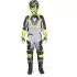 Maillot Cross Fox 180 Collect Gris Jaune