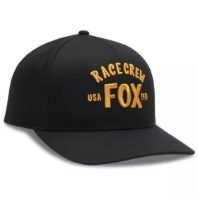 Casquette Fox Slogan Snap Back Noir