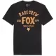 T-Shirt Fox Slogan S Premium Noir