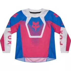 Maillot Cross Enfant Fox 180 Collect Bleu Rose