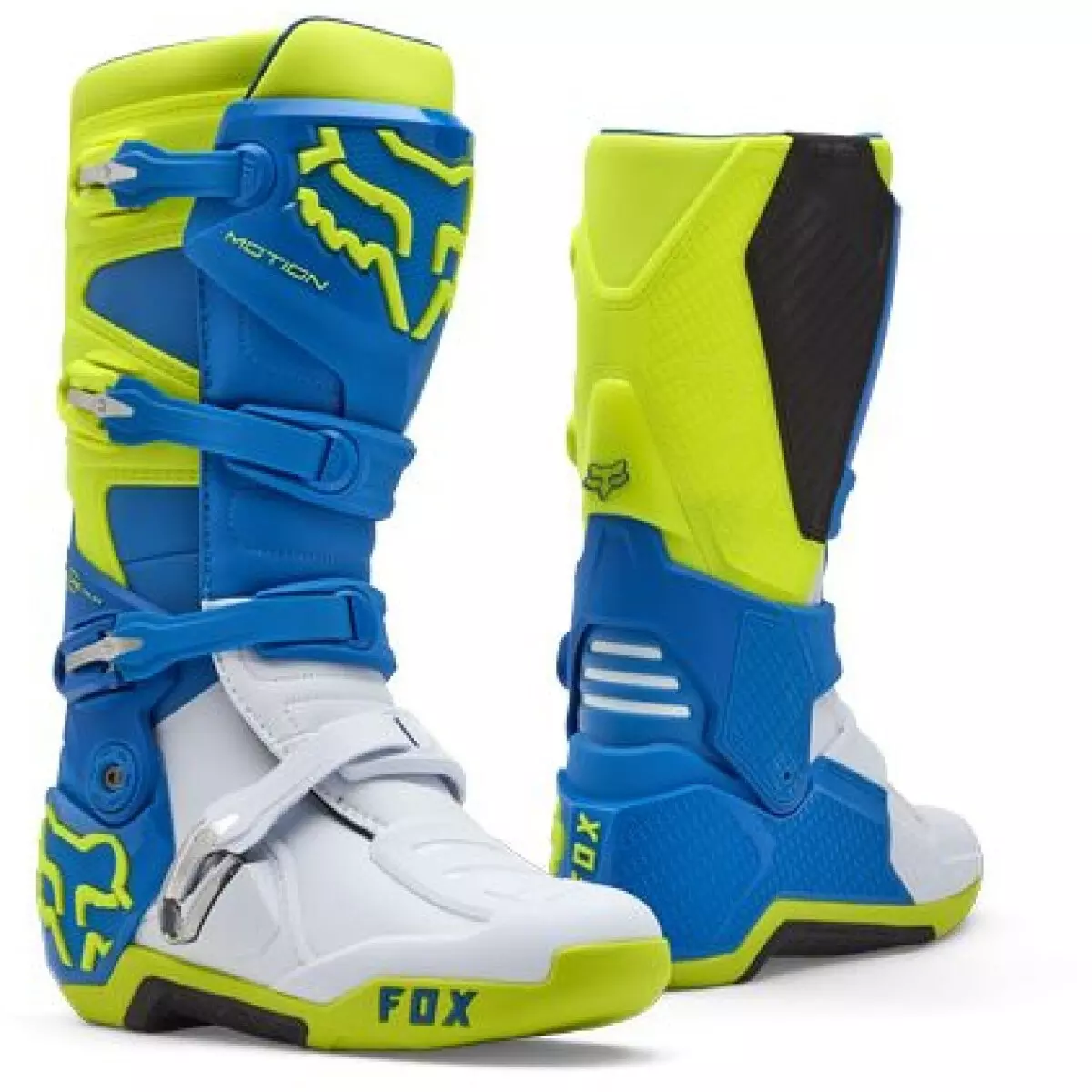 Bottes Cross Fox Motion Bleu Jaune