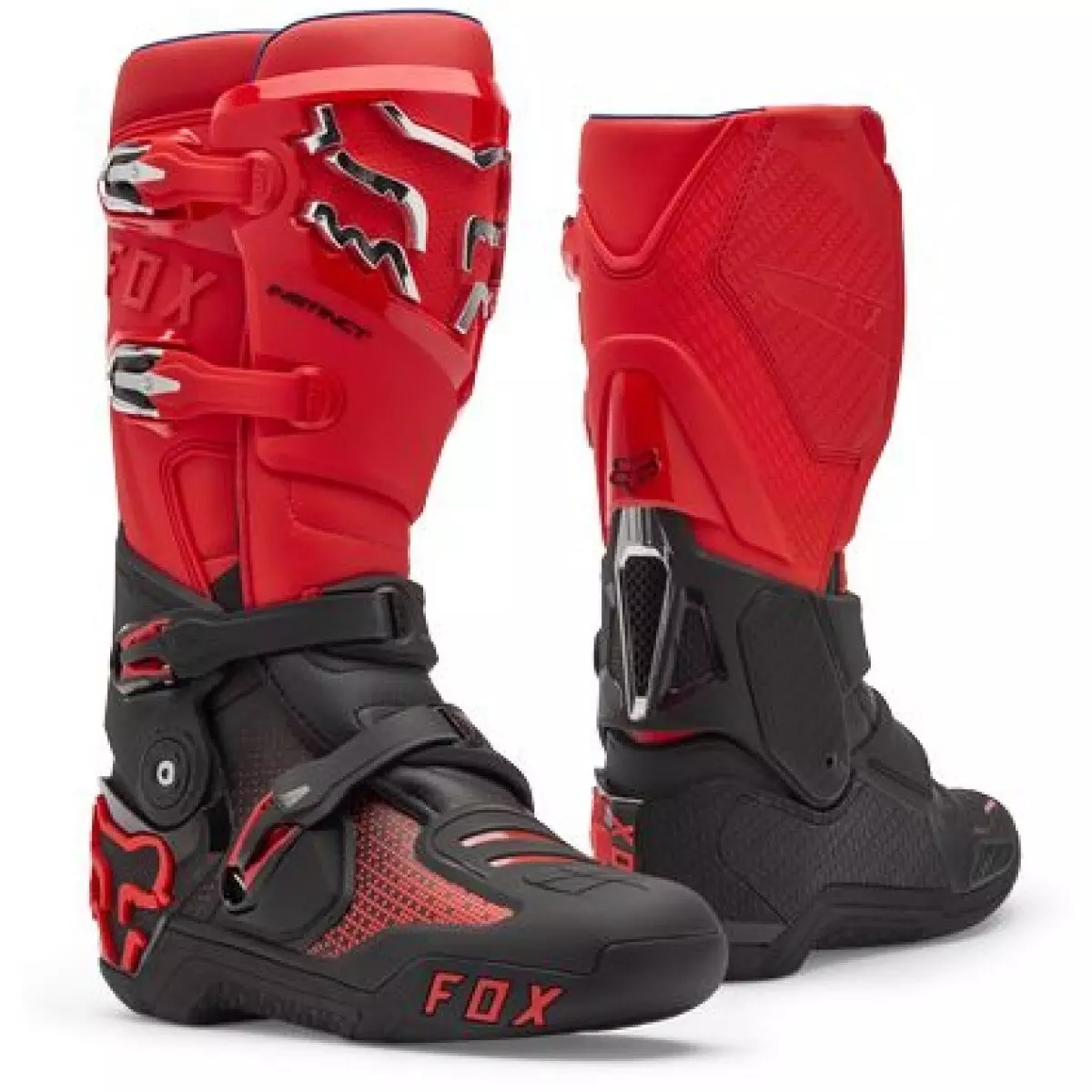 Bottes Cross Fox Instinct Rouge Fluorescent