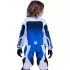 Maillot Cross Enfant Fox 180 Shield Bleu
