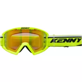 Masque Cross Kenny Track + Jaune Fluo