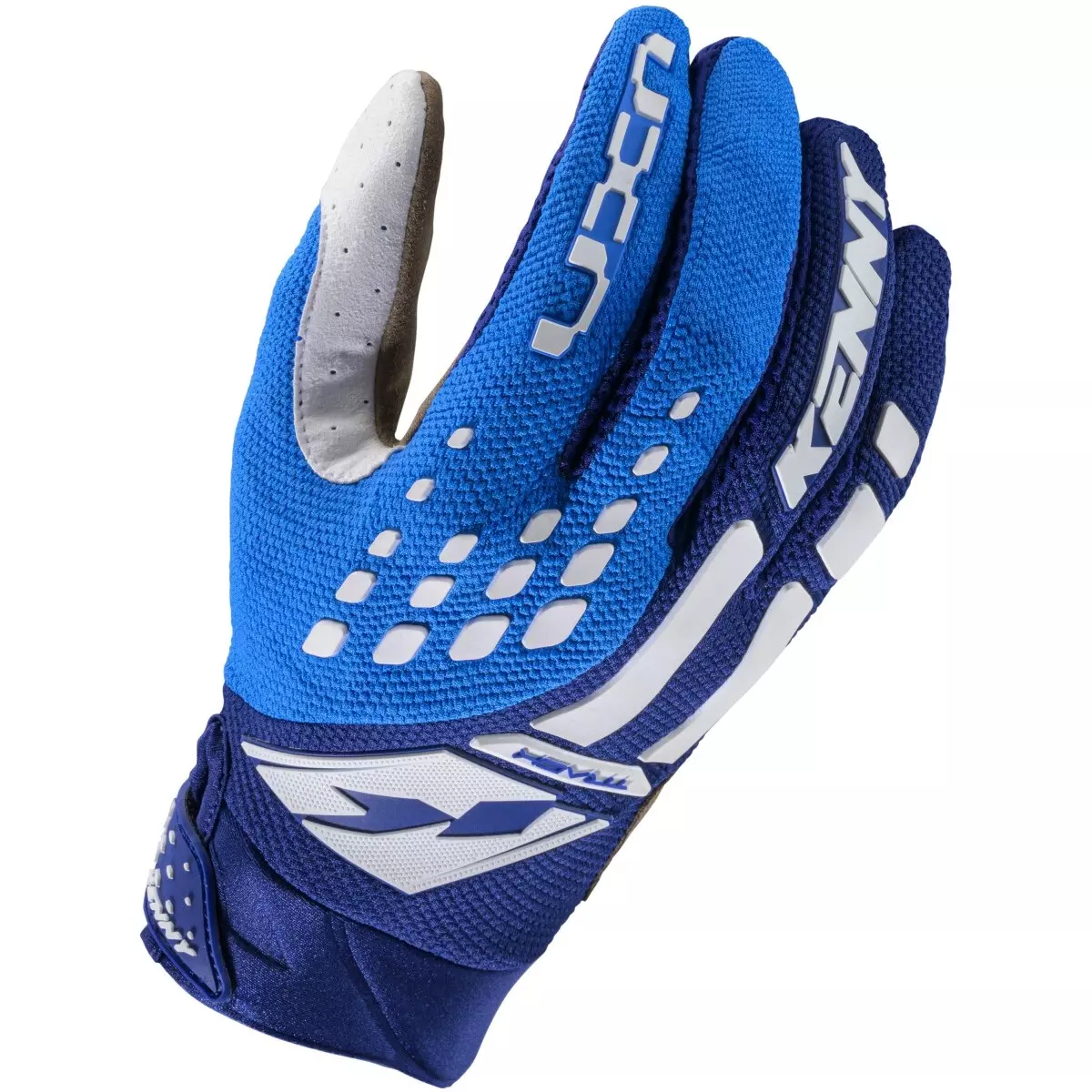 Gants Cross Kenny Track Bleu