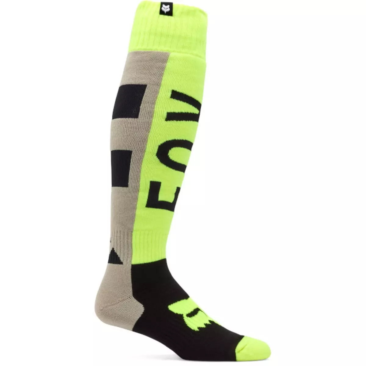 Chaussettes Cross Fox 180 Collect Gris Jaune