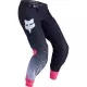 Pantalon Cross Femme Fox Flexair Fracture Blanc Noir