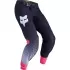 Pantalon Cross Femme Fox Flexair Fracture Blanc Noir