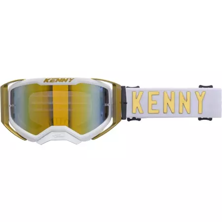 Masque Cross Kenny Performance Evo 2 Or Blanc