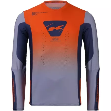 Maillot Cross Kenny Performance Orange Gris