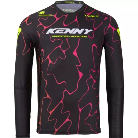 Maillot Cross Kenny Performance Noir Rose