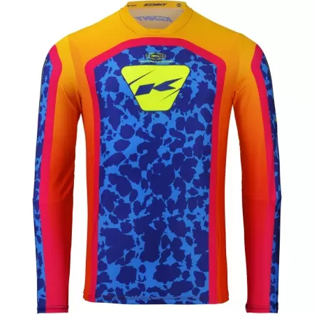 Maillot Cross Kenny Performance Bleu Orange Rose