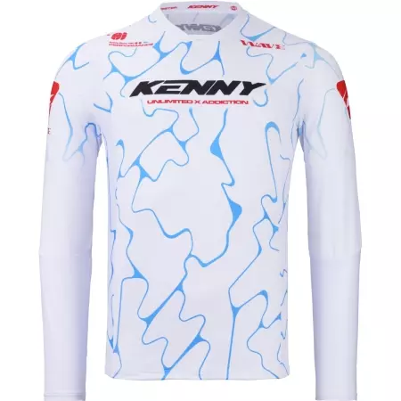 Maillot Cross Kenny Performance Blanc