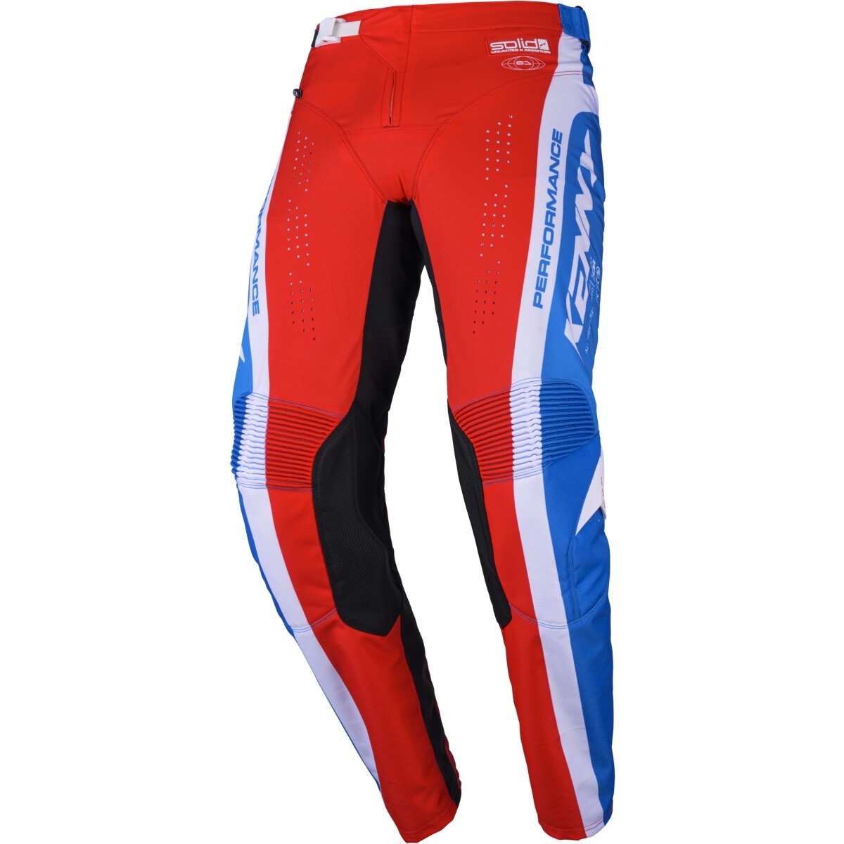 Pantalon Cross Kenny Performance Rouge Bleu Blanc