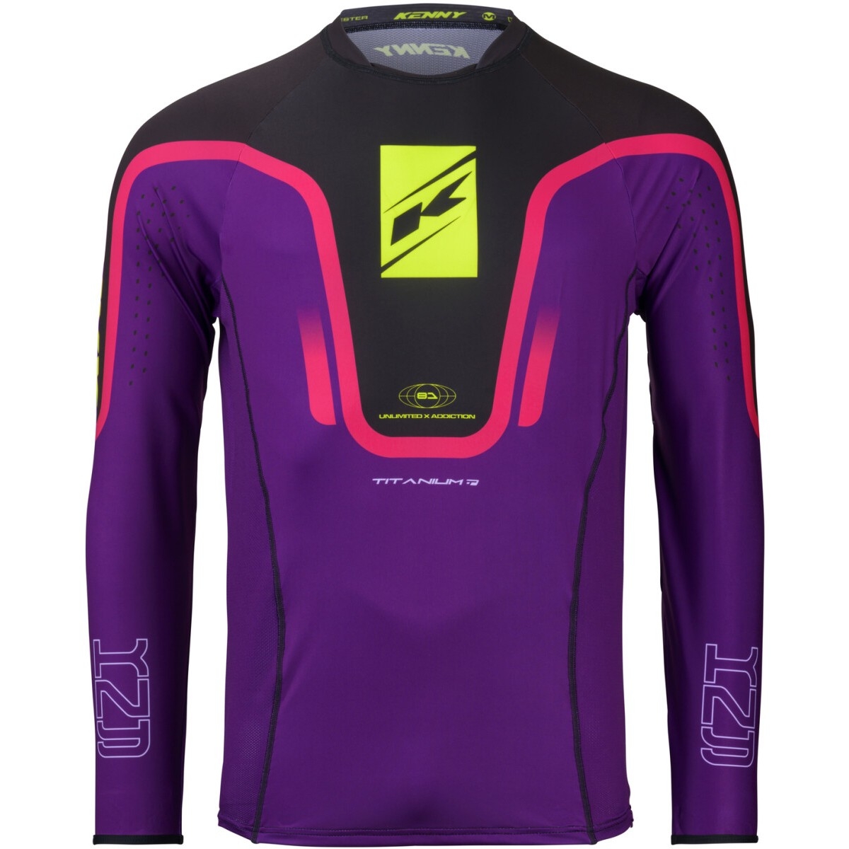 Maillot Cross Kenny Titanium Violet