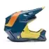 Casque Cross Fox V3 Tine Twi Bleu Jaune