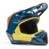 Casque Cross Fox V3 Tine Twi Bleu Jaune
