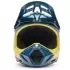 Casque Cross Fox V3 Tine Twi Bleu Jaune
