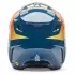 Casque Cross Fox V3 Tine Twi Bleu Jaune