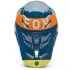 Casque Cross Fox V3 Tine Twi Bleu Jaune