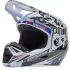 Casque Cross Fox V1 Image Cosmo Blanc Noir