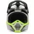Casque Cross Fox V1 Collect Gris Jaune