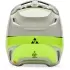 Casque Cross Fox V1 Collect Gris Jaune