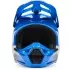 Casque Cross Fox V1 Shield Bleu