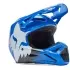 Casque Cross Fox V1 Shield Bleu