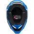 Casque Cross Fox V1 Shield Bleu
