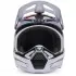 Casque Cross Fox V1 Kairos Blanc Rouge Fluo