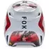 Casque Cross Fox V1 Kairos Blanc Rouge Fluo