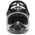 Casque Cross Fox V3 Tine Noir Blanc