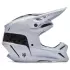 Casque Cross Fox V3 Rs Fracture Blanc