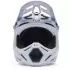 Casque Cross Fox V3 Rs Fracture Blanc