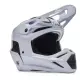 Casque Cross Fox V3 Rs Fracture Blanc