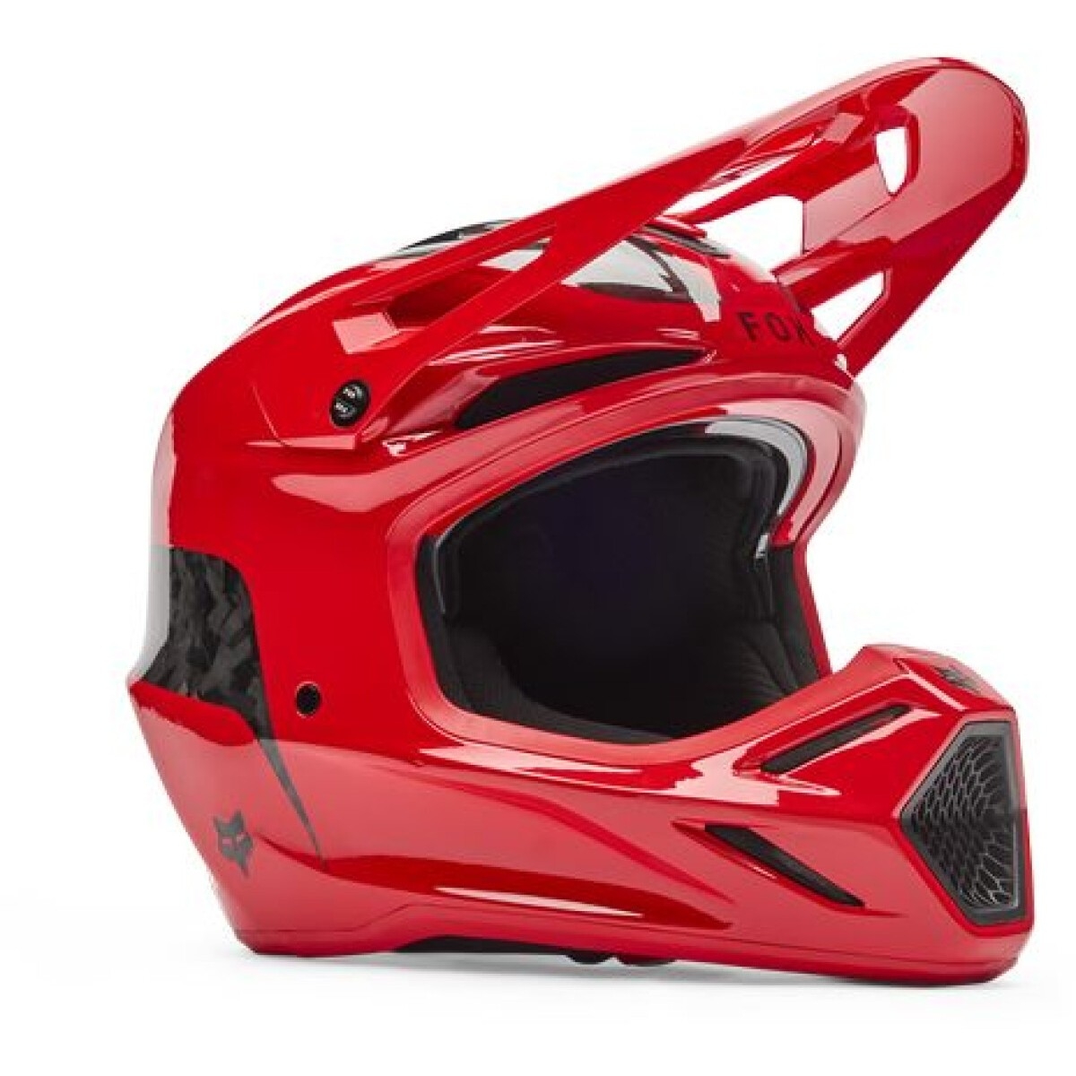 Casque Cross Fox V3 Rs Fracture Rouge Fluorescent