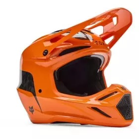 Casque Cross Fox V3 Rs Fracture Orange Fluorescent