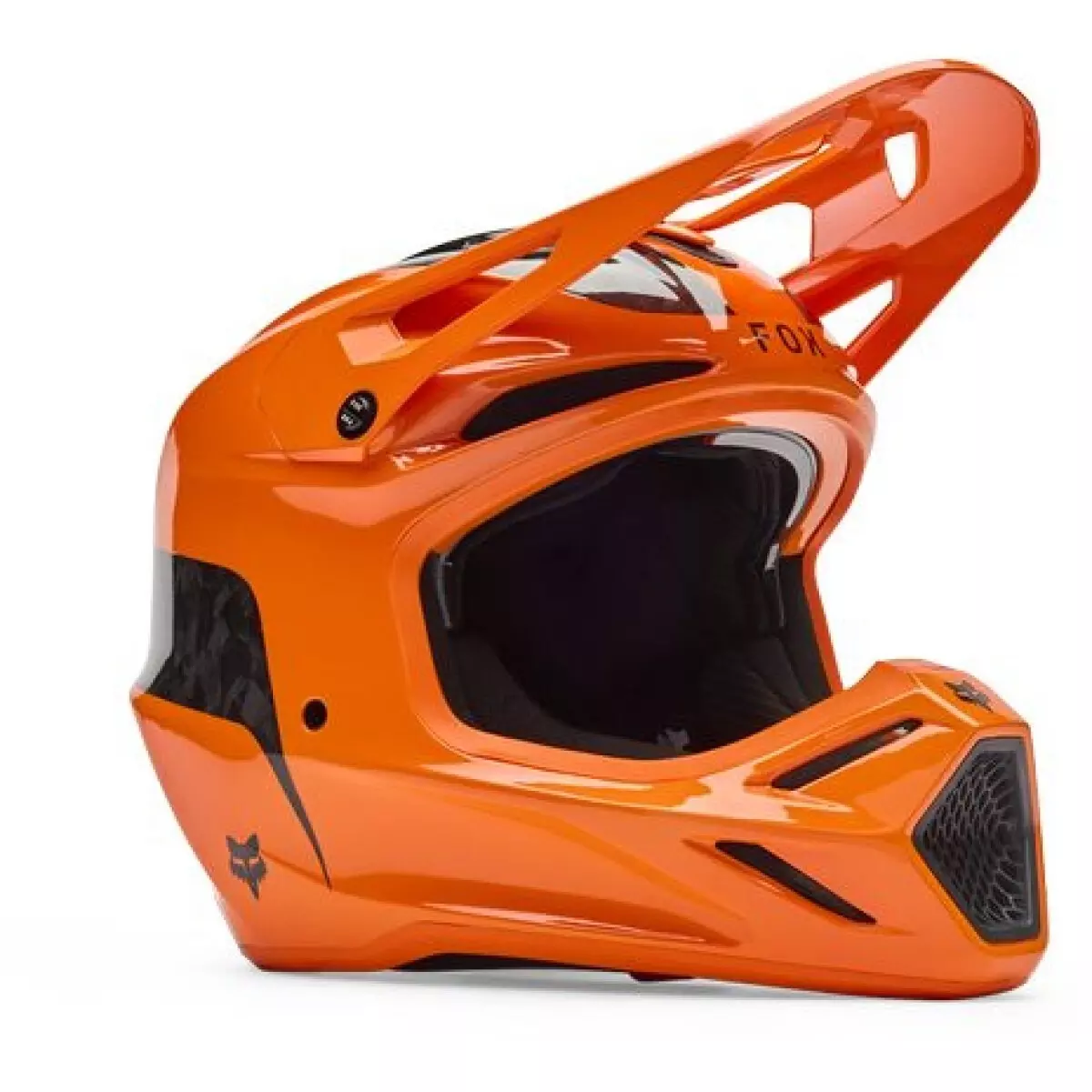 Casque Cross Fox V3 Rs Fracture Orange Fluorescent