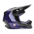 Casque Cross Fox V3 Drip Noir Pur Violet