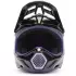 Casque Cross Fox V3 Drip Noir Pur Violet