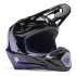 Casque Cross Fox V3 Drip Noir Pur Violet