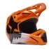 Casque Cross Fox V1 Shield Flo Orange Noir