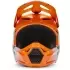Casque Cross Fox V1 Shield Flo Orange Noir