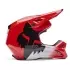 Casque Cross Fox V1 Shield Flo Rouge Noir