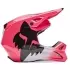 Casque Cross Fox V1 Shield Rose Noir
