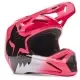 Casque Cross Fox V1 Shield Rose Noir